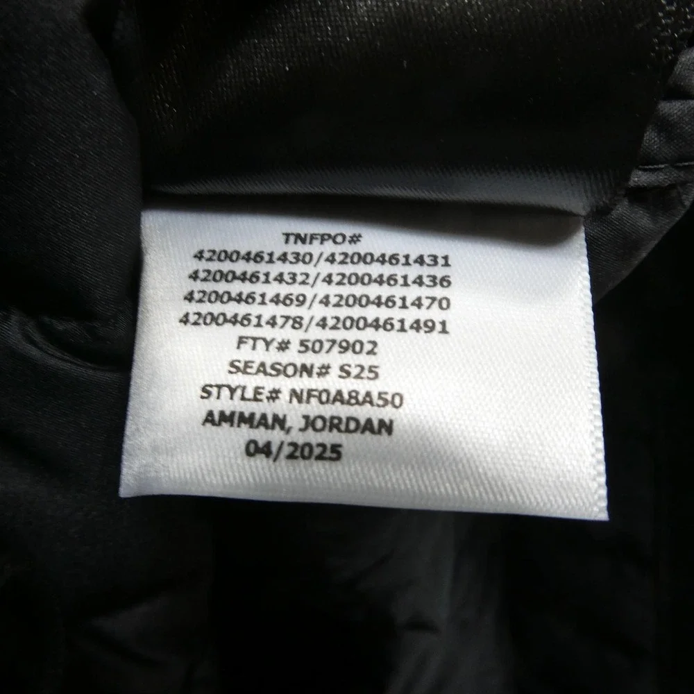 The North Face ThermoBall Eco Jacket Mens Large Black Full Zip Puffer NWT NEW